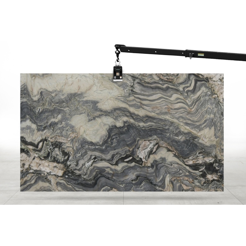 Explosion Blue Honed Quartzite Slab Bl.55400