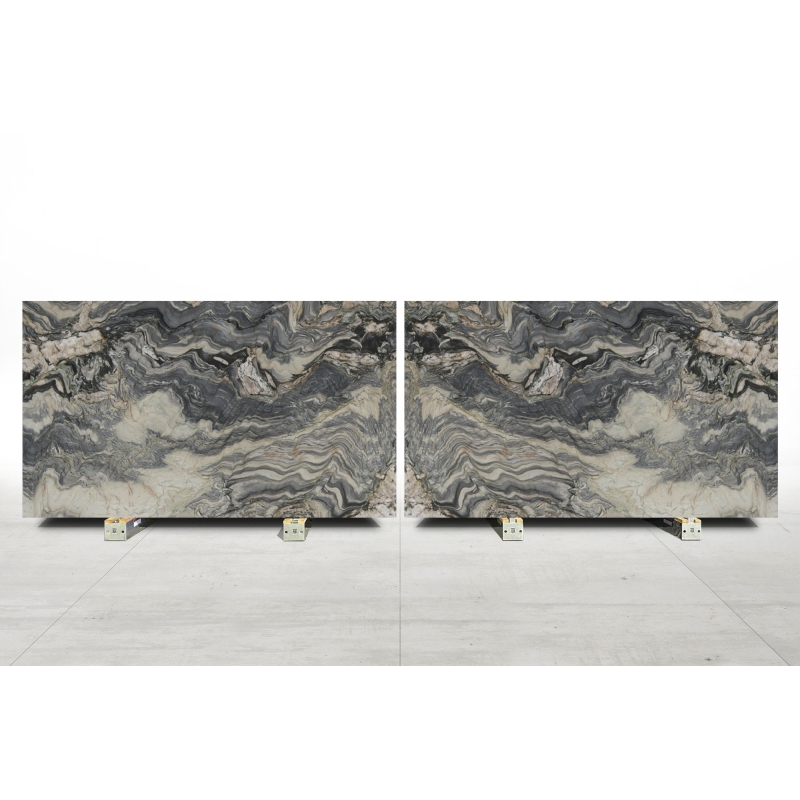 Explosion Blue Honed Quartzite Slab Bl.55400