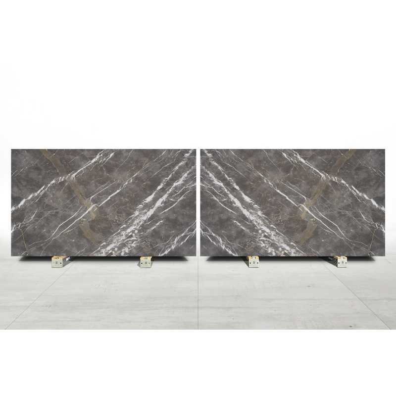 Grigio Collemandina Honed Marble Slab Bl.85619