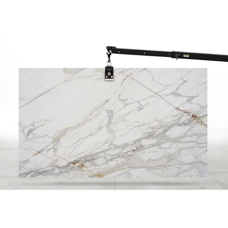 Calacatta Oro Honed Marble Slab Bl.56724 @ Lux Marble AU