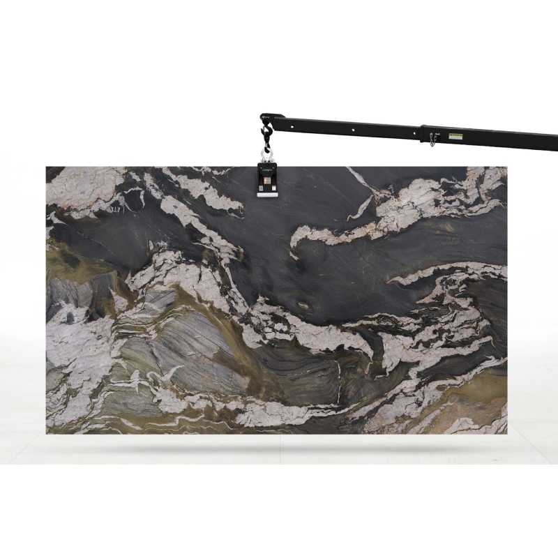 Fusion Temptest Leather Quartzite Slab Bl.15410