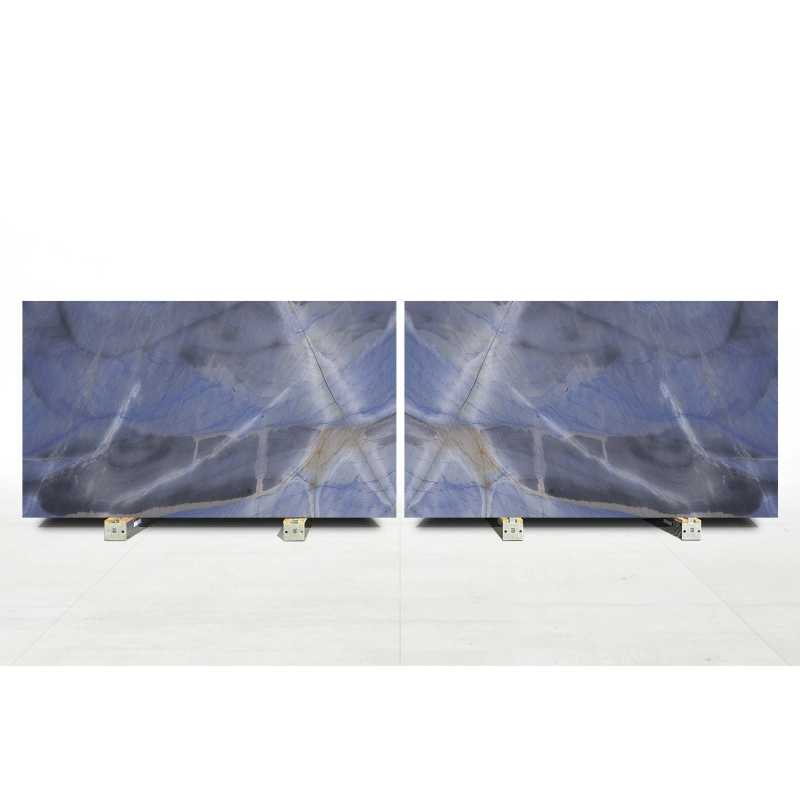 Royal Blue Honed Quartzite Slab Bl.16139