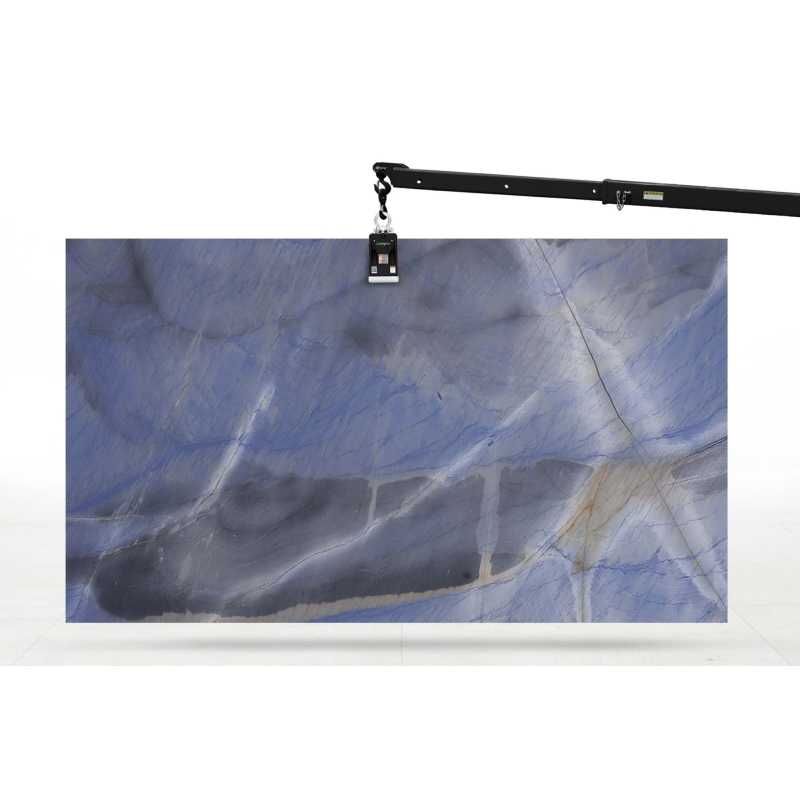 Royal Blue Honed Quartzite Slab Bl.16139