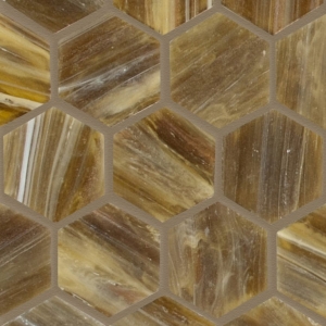 Trend 282 Hexagonal Italian Glass Mosaic Tiles