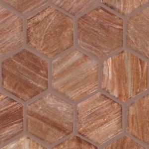 Trend 222 Hexagonal Italian Glass Mosaic Tiles