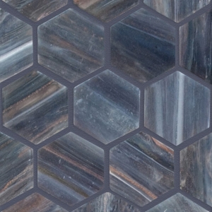 Trend 218 Hexagonal Italian Glass Mosaic Tiles