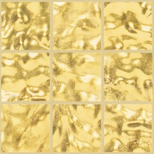 Trend Yellow Gold 002 Aureo Italian Glass Mosaic Tiles