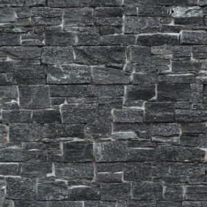 Alpine Black Rock Panel Interlocking Granite