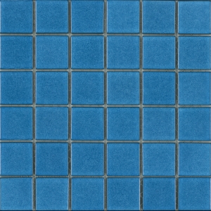 Gloss Light Cobalt Blue Mosaic 47x47