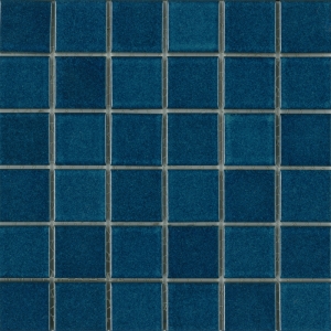 Gloss Azure Blue Mosaic 47x47