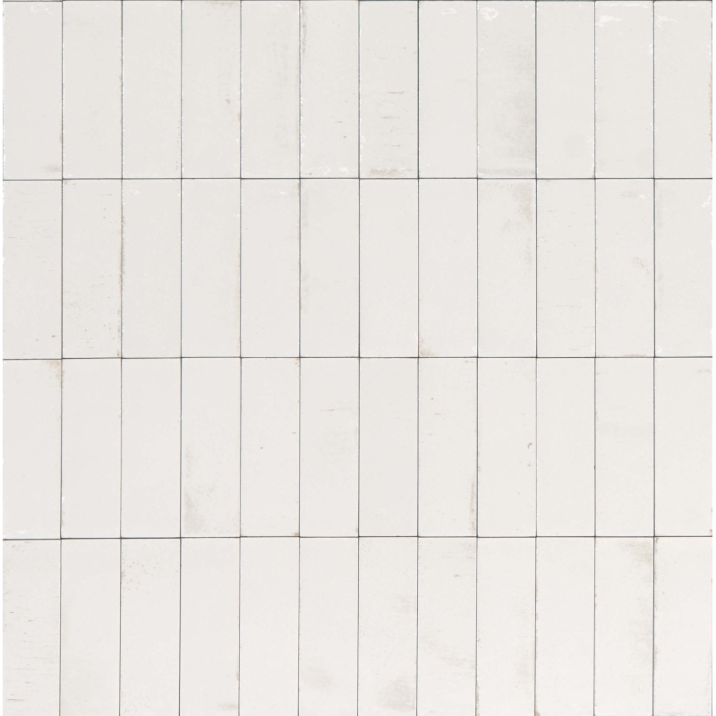 Bianco White Gloss Ceramic Tile 150x50