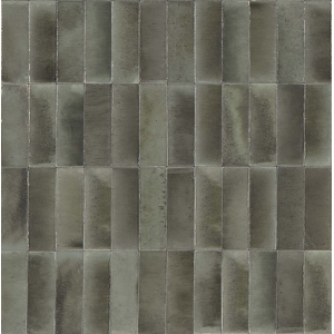 Grigio Charcoal Gloss Ceramic Tile 150x50