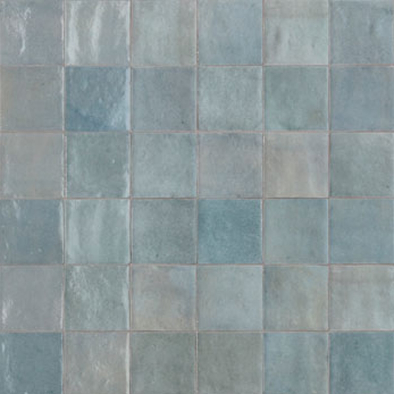 Zellige Cielo Gloss Non Rectified Ceramic Tile