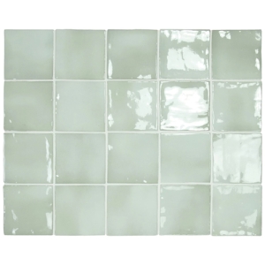 Manacor Mint Gloss Non Rectified Ceramic Tile 100x100