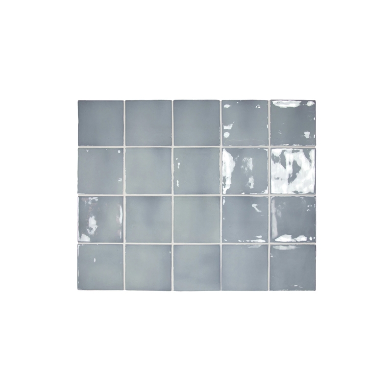 Manacor Blue Moon Gloss Non Rectified Ceramic Tile 100x100
