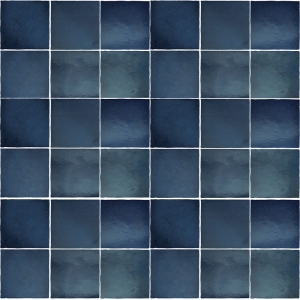 Magma Sea Blue Matt Non Rectified Ceramic Tile 132x132