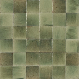Giada Green Gloss Ceramic Tile 100x100