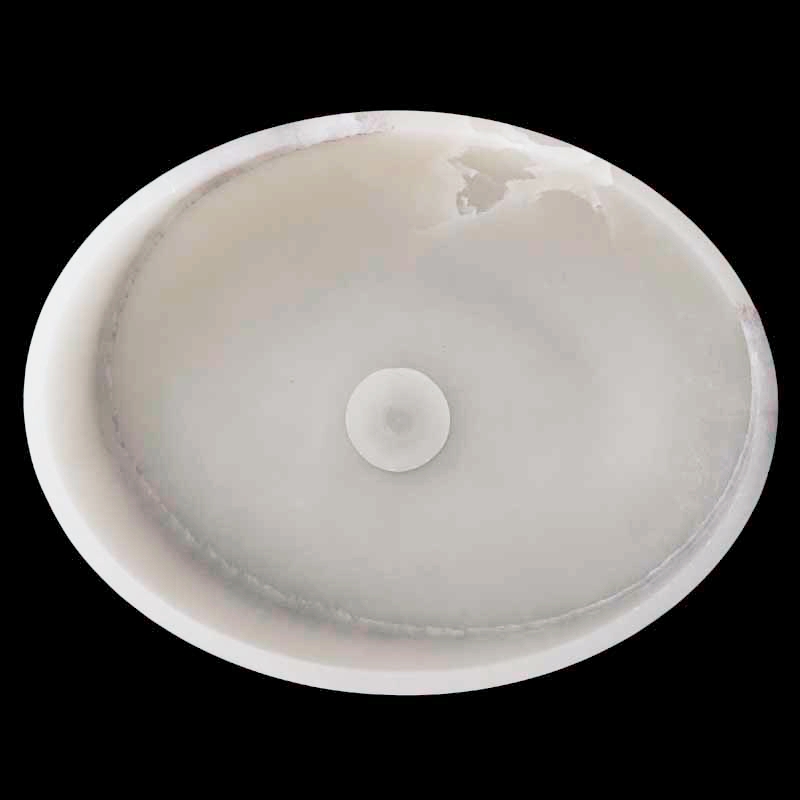 Smoke Onyx Honed Oval Basin 4006