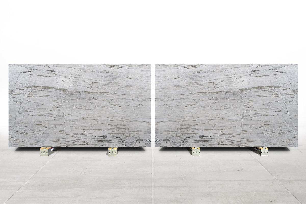 Calacatta Imperial Honed Marble Slab Bl. 5022