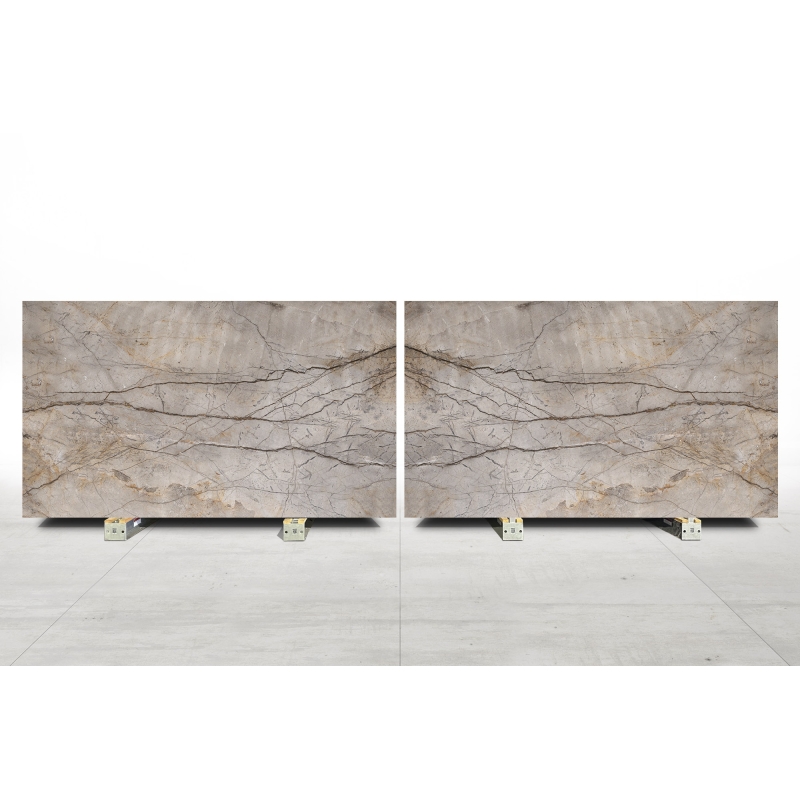 Silver Root Honed Marble Slab Bl. 9048