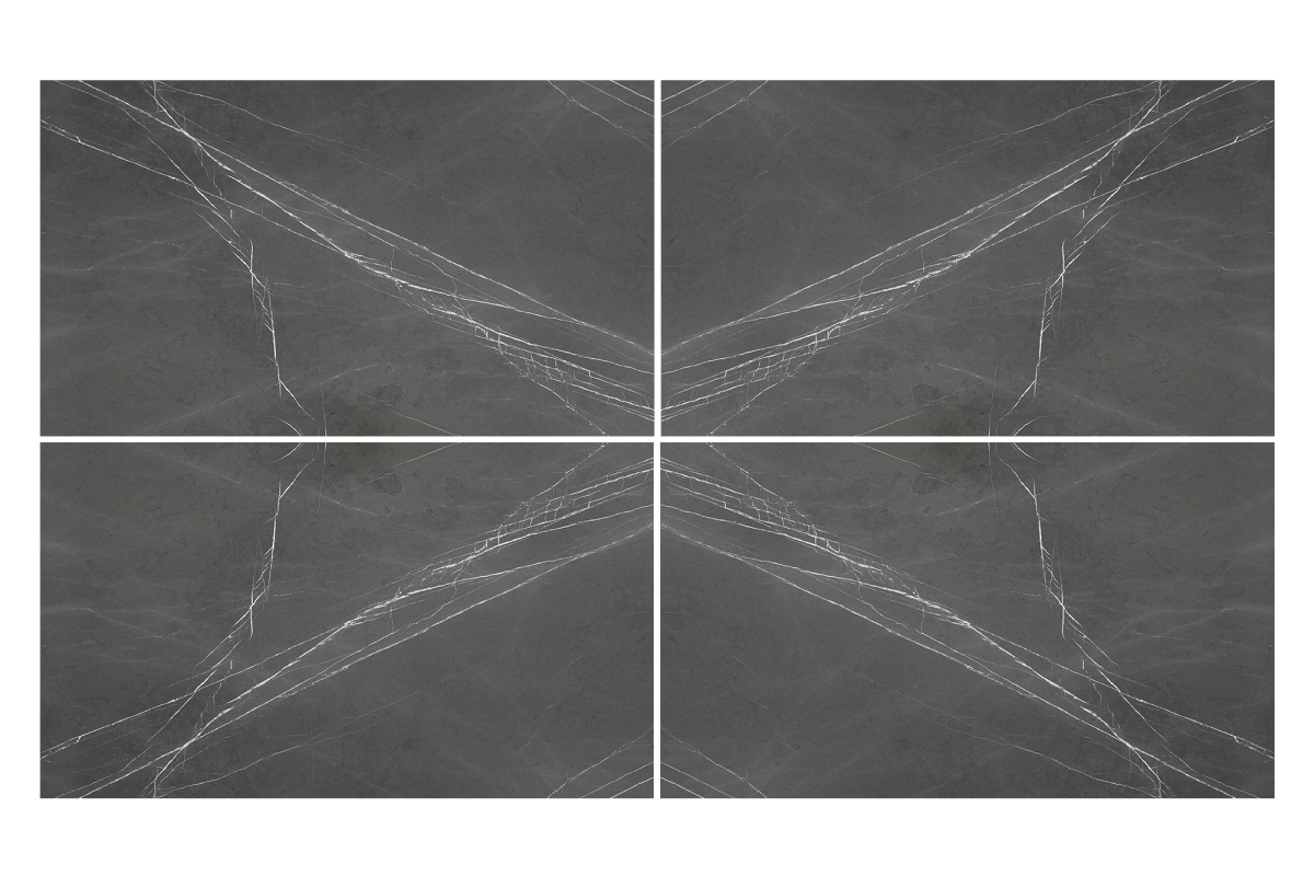 Pietra Grey Honed Limestone Slab Bl. 5018
