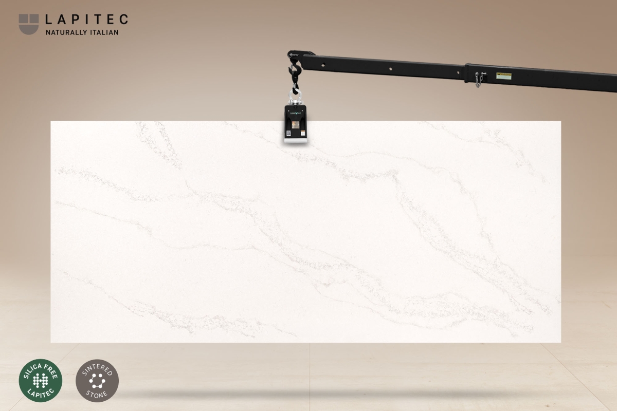 Bianco Andromeda Lapitec® Slab