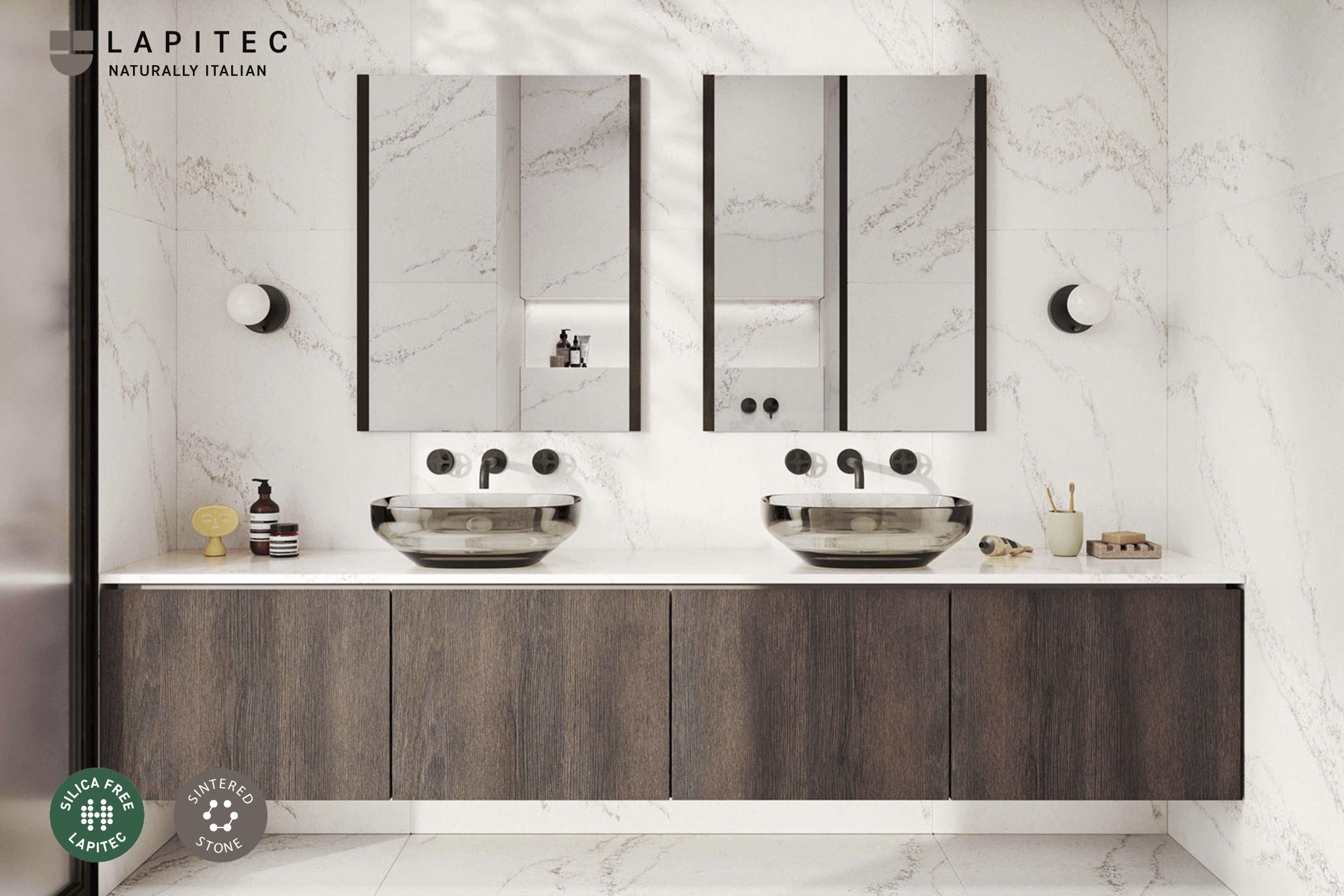 Bianco Andromeda Lapitec® Slab