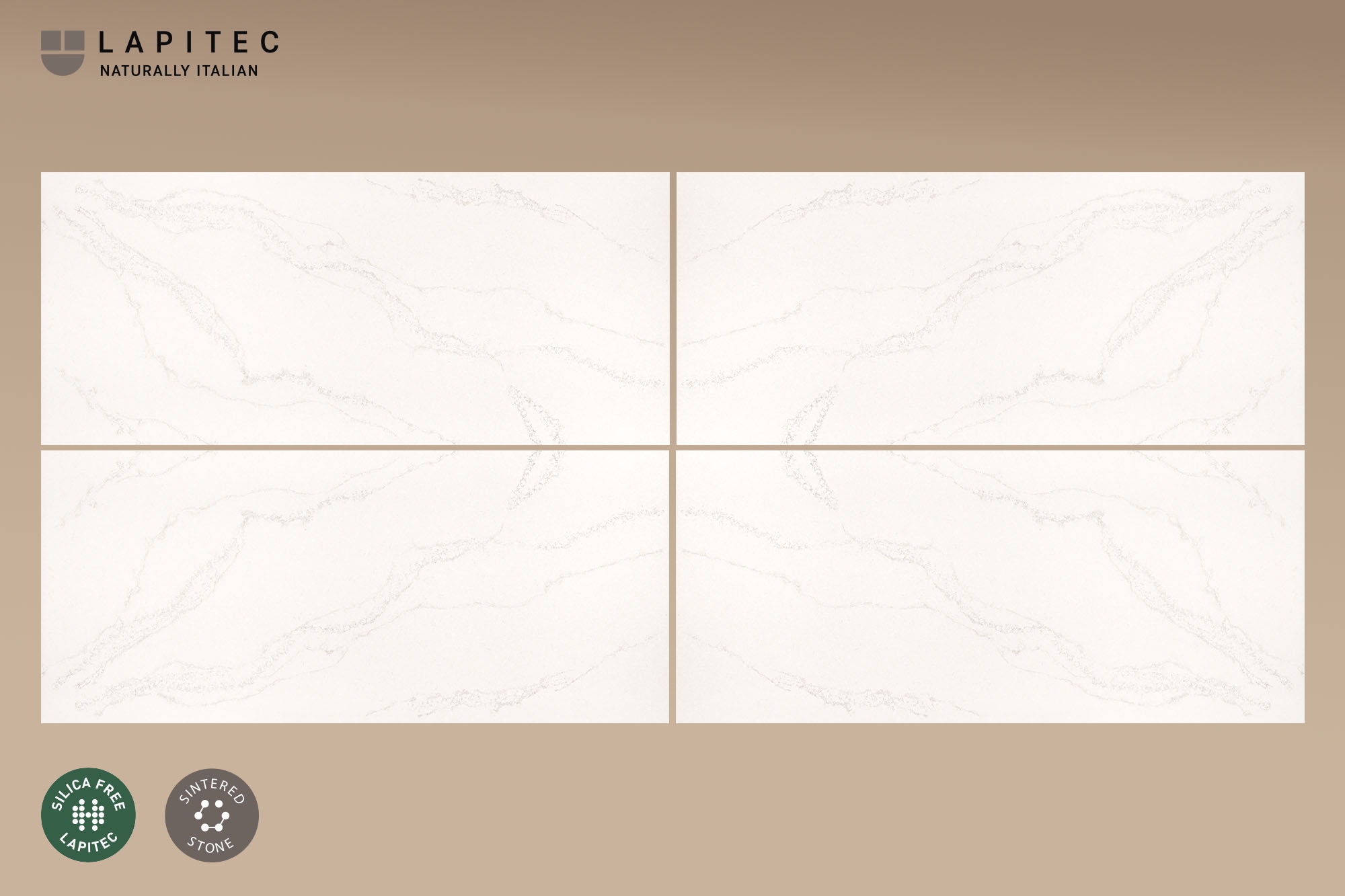Bianco Andromeda Lapitec® Slab