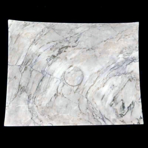 Persian White Honed Plate Design Basin Marble 4175