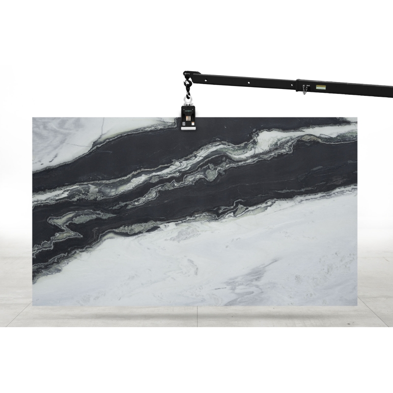 Glacier Honed Marble Slab Bl. 52187