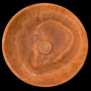 Chocolate Onyx Honed Round Basin 4708