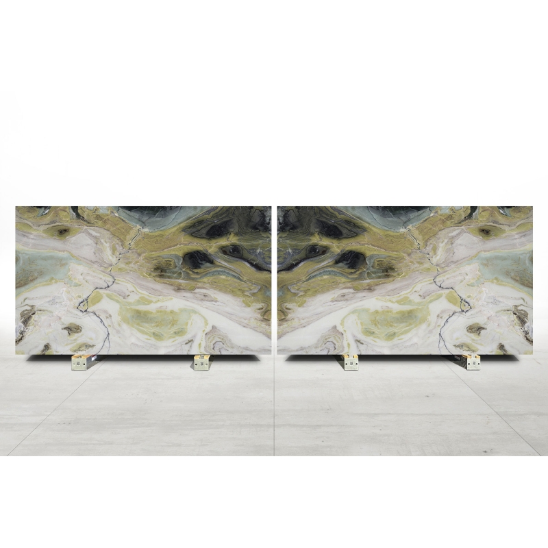 Abbey Green Polished Marble Slab Bl.365.23
