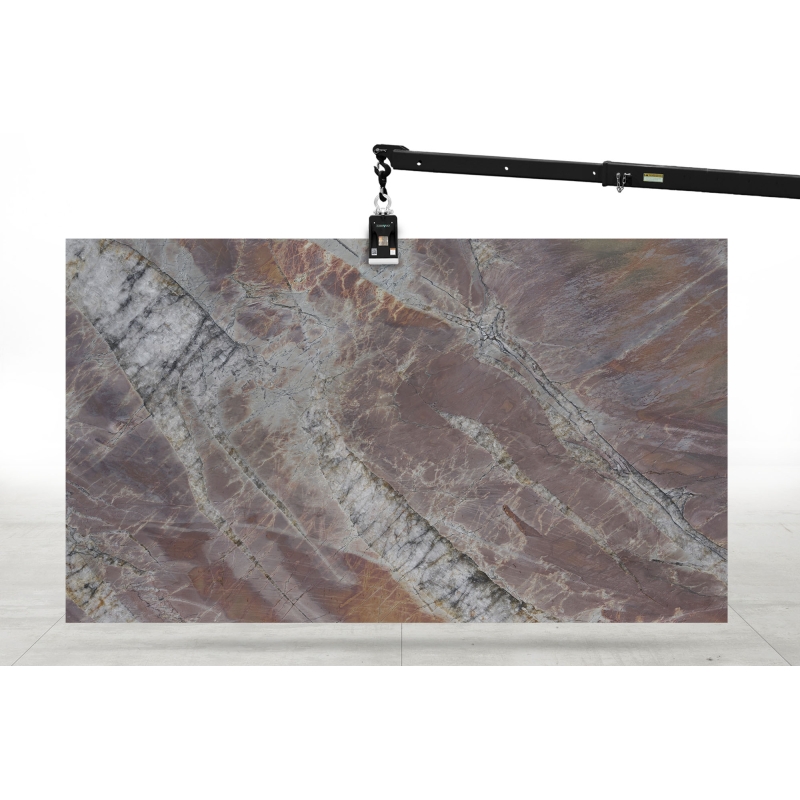 Explosion Rouge Honed Quartzite Slab Bl.45462 Lux Marble AU