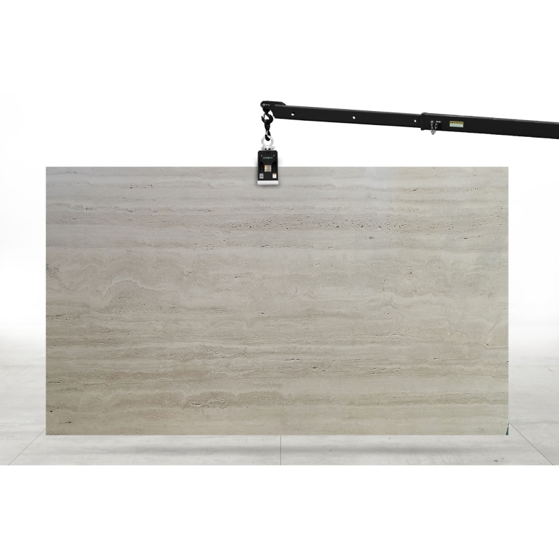 Roman Classic Vein-Cut Honed Un-filled Travertine Slab Bl.130524