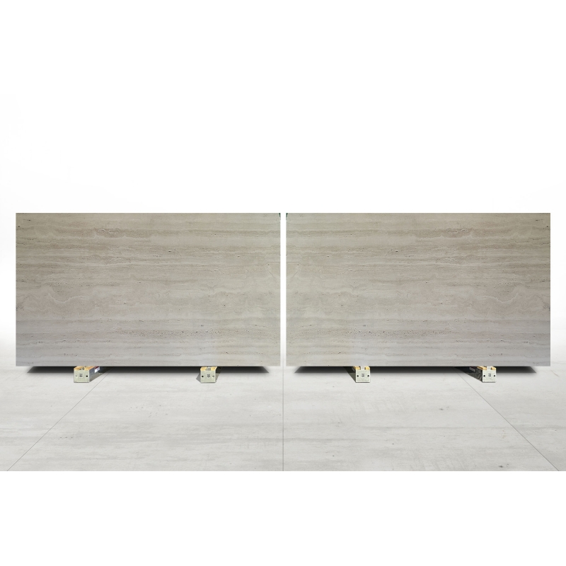 Roman Classic Vein-Cut Honed Un-filled Travertine Slab Bl.130524F